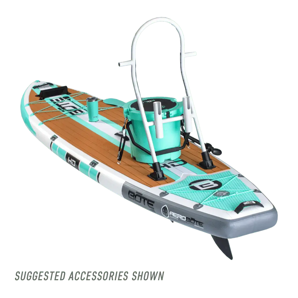 HD Aero 11′6″ Full Trax Seafoam Inflatable Paddle Board Bote