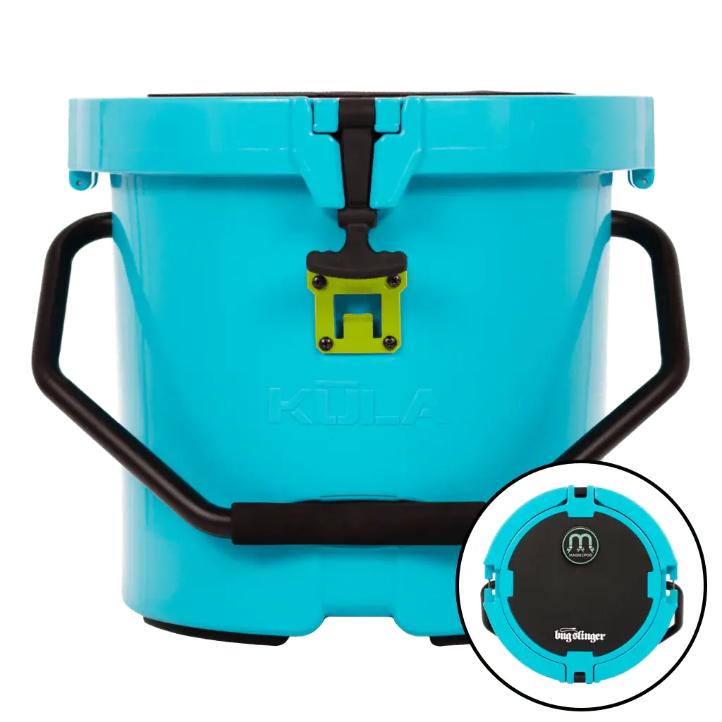 KULA 5 MAGNEPOD™ Cooler Bug Slinger™ Aqua geartopia-africa