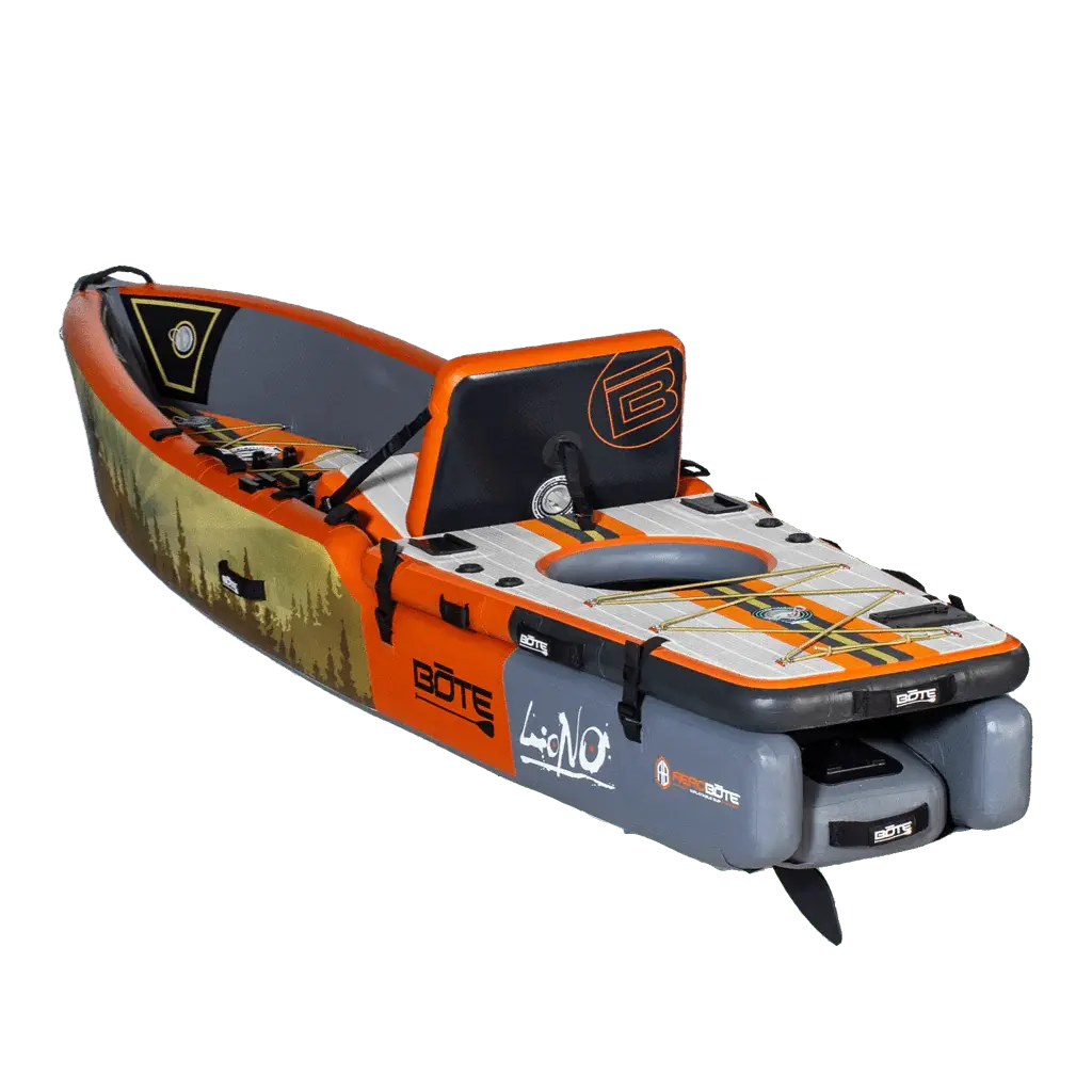 LONO Aero 12′6″ Bug Slinger™ Backwater Inflatable Kayak Bote