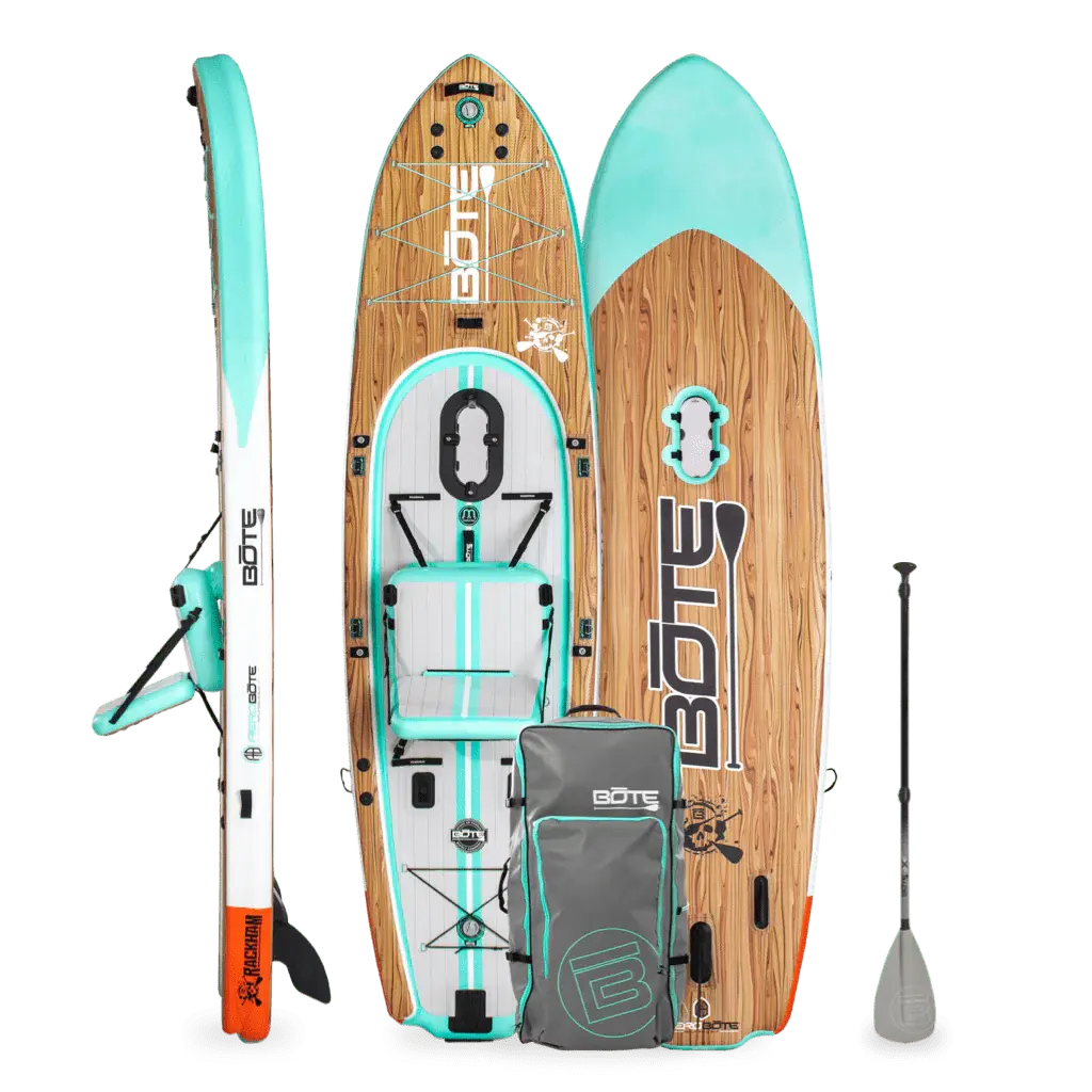 Rackham Aero 12′4″ Classic Cypress Inflatable Paddle Board Bote
