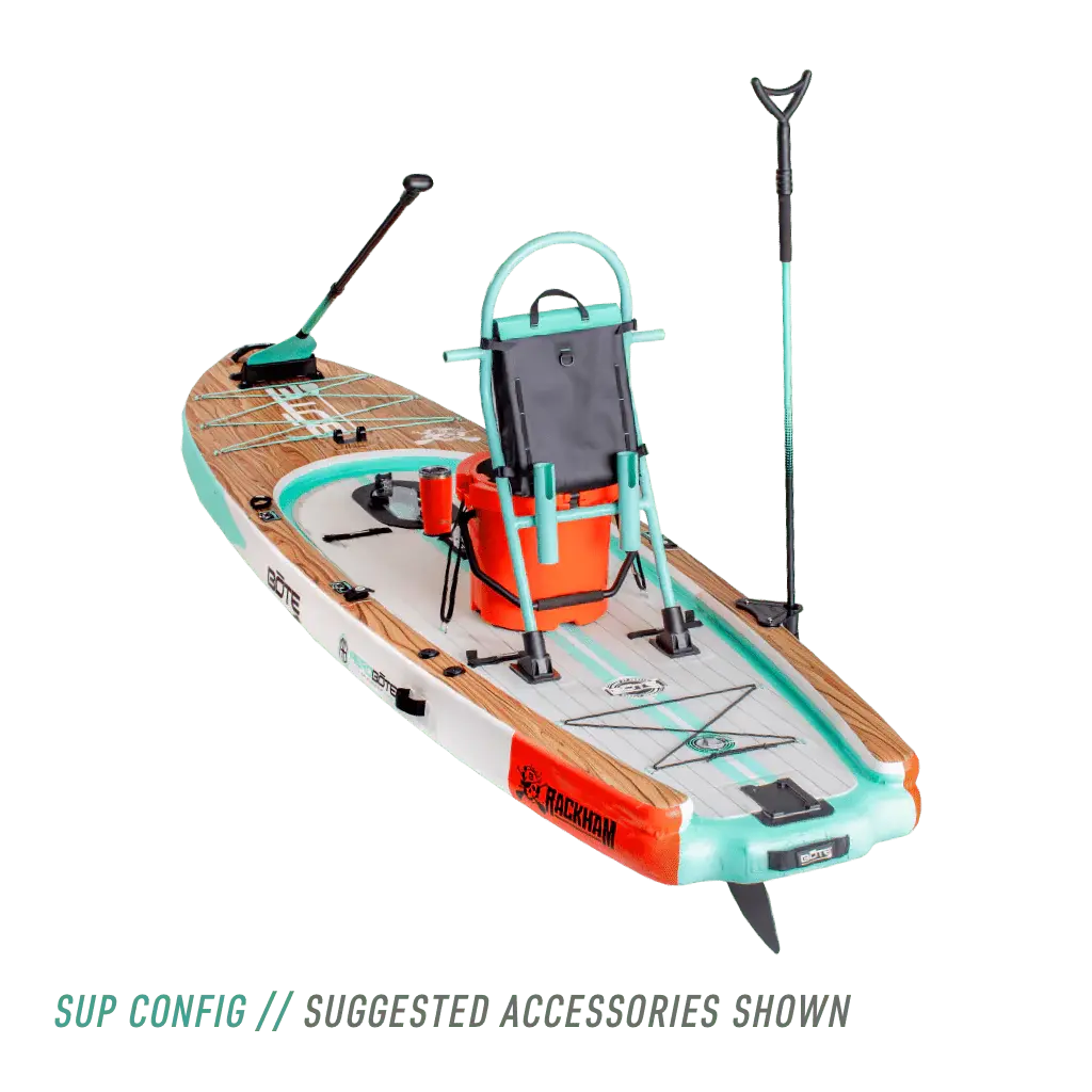 Rackham Aero 12′4″ Classic Cypress Inflatable Paddle Board Bote
