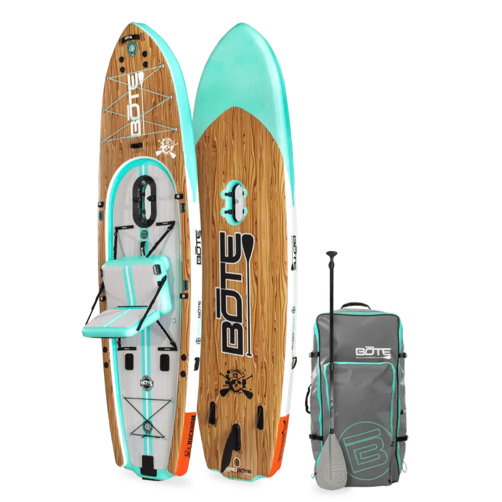 Rackham Aero 12′4″ Classic Cypress Inflatable Paddle Board Bote