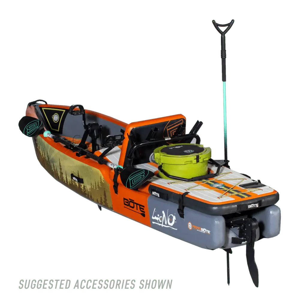 LONO Aero 12′6″ Bug Slinger™ Backwater Inflatable Kayak Bote